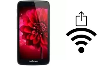 Como gerar um código QR com a senha Wifi em um InFocus IN810