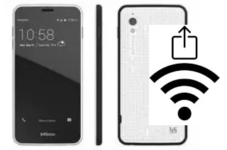 Como gerar um código QR com a senha Wifi em um InFocus M370