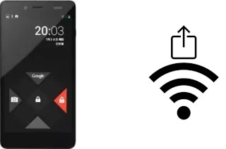 Como gerar um código QR com a senha Wifi em um InFocus M512