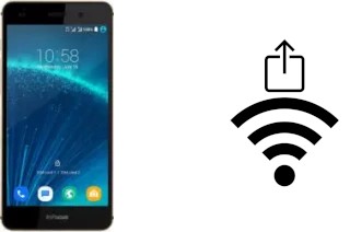 Como gerar um código QR com a senha Wifi em um InFocus M808