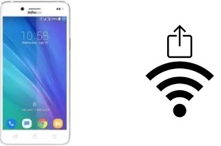 Como gerar um código QR com a senha Wifi em um InFocus S1