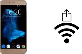 Como gerar um código QR com a senha Wifi em um InFocus Turbo 5