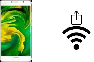 Como gerar um código QR com a senha Wifi em um InnJoo Fire4 Plus