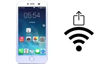 Como gerar um código QR com a senha Wifi em um Inovo I-401 Plus