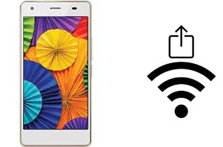 Como gerar um código QR com a senha Wifi em um Intex Aqua Ace