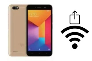 Como gerar um código QR com a senha Wifi em um itel A22 Pro