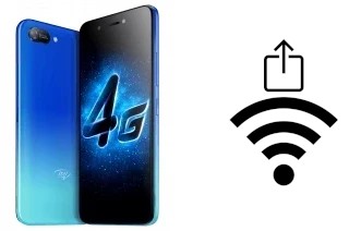 Como gerar um código QR com a senha Wifi em um itel A25 pro