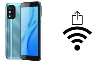 Como gerar um código QR com a senha Wifi em um itel A27