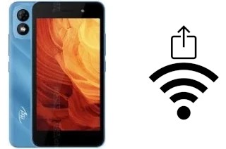 Como gerar um código QR com a senha Wifi em um itel A33 PLUS