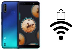 Como gerar um código QR com a senha Wifi em um itel A36