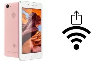 Como gerar um código QR com a senha Wifi em um itel A40