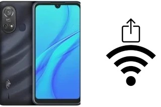 Como gerar um código QR com a senha Wifi em um itel A49 PLAY