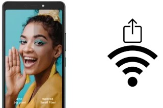 Como gerar um código QR com a senha Wifi em um itel A55