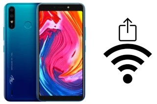 Como gerar um código QR com a senha Wifi em um itel A56 Pro