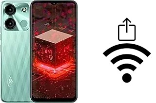 Como gerar um código QR com a senha Wifi em um itel A60s