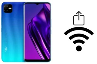 Como gerar um código QR com a senha Wifi em um itel P36 Pro LTE