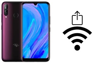 Como gerar um código QR com a senha Wifi em um itel S15 pro