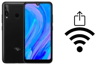 Como gerar um código QR com a senha Wifi em um itel S15