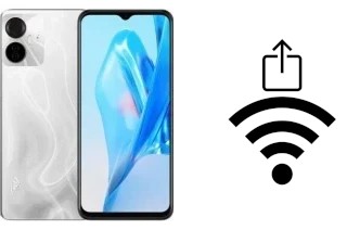 Como gerar um código QR com a senha Wifi em um itel S18 PRO