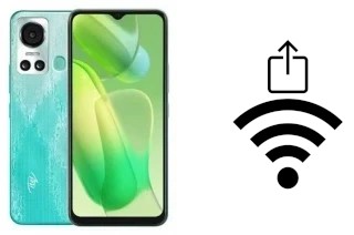 Como gerar um código QR com a senha Wifi em um itel S18