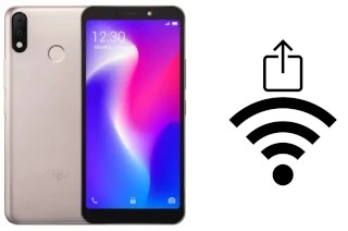 Como gerar um código QR com a senha Wifi em um itel S33