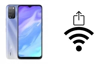 Como gerar um código QR com a senha Wifi em um itel Vision 1Pro