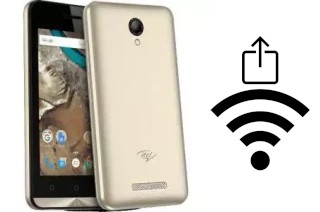 Como gerar um código QR com a senha Wifi em um itel Wish A11