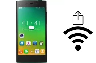 Como gerar um código QR com a senha Wifi em um IUNI U810