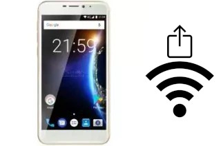 Como gerar um código QR com a senha Wifi em um Just5 Cosmo L707