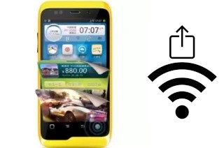 Como gerar um código QR com a senha Wifi em um K-Touch W700