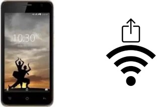 Como gerar um código QR com a senha Wifi em um Karbonn A9 Indian