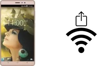 Como gerar um código QR com a senha Wifi em um Karbonn Aura Note Play