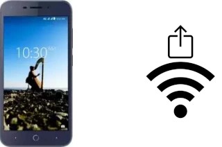 Como gerar um código QR com a senha Wifi em um Karbonn K9 Music 4G