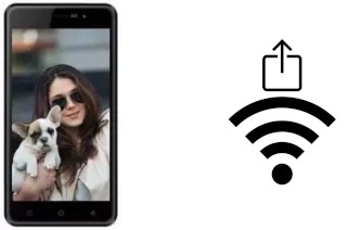 Como gerar um código QR com a senha Wifi em um Karbonn K9 Smart Selfie