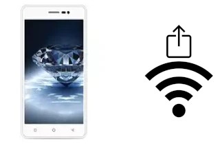 Como gerar um código QR com a senha Wifi em um Karbonn K9 Smart