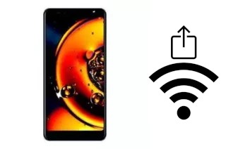 Como gerar um código QR com a senha Wifi em um Karbonn Platinum P9 Pro