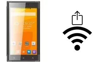 Como gerar um código QR com a senha Wifi em um Karbonn Platinum P9