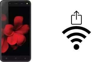 Como gerar um código QR com a senha Wifi em um Karbonn Titanium Frames S7