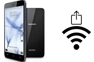 Como gerar um código QR com a senha Wifi em um Karbonn Titanium Mach Two S360