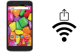 Como gerar um código QR com a senha Wifi em um Karbonn Titanium S5 Plus