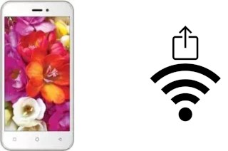 Como gerar um código QR com a senha Wifi em um Karbonn Titanium Vista 4G