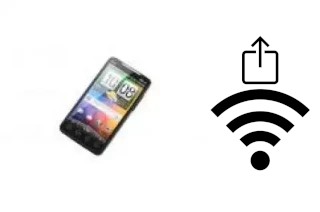 Como gerar um código QR com a senha Wifi em um KDDI ISW11HT