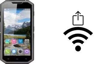 Como gerar um código QR com a senha Wifi em um Kenxinda Proofings W7