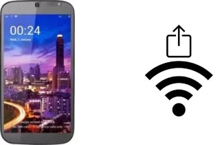 Como gerar um código QR com a senha Wifi em um KingZone S1