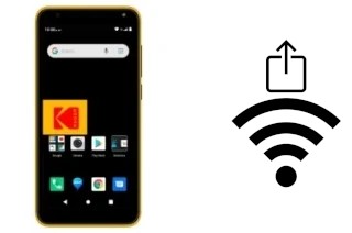 Como gerar um código QR com a senha Wifi em um Kodak KD50