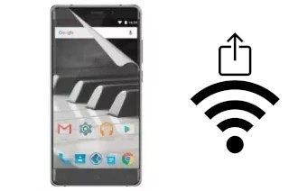 Como gerar um código QR com a senha Wifi em um Komu K45