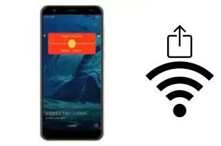 Como gerar um código QR com a senha Wifi em um Konka D8