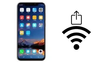 Como gerar um código QR com a senha Wifi em um Koobee K10