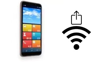 Como gerar um código QR com a senha Wifi em um Koobee S506m