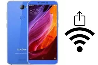 Como gerar um código QR com a senha Wifi em um Koobee S509